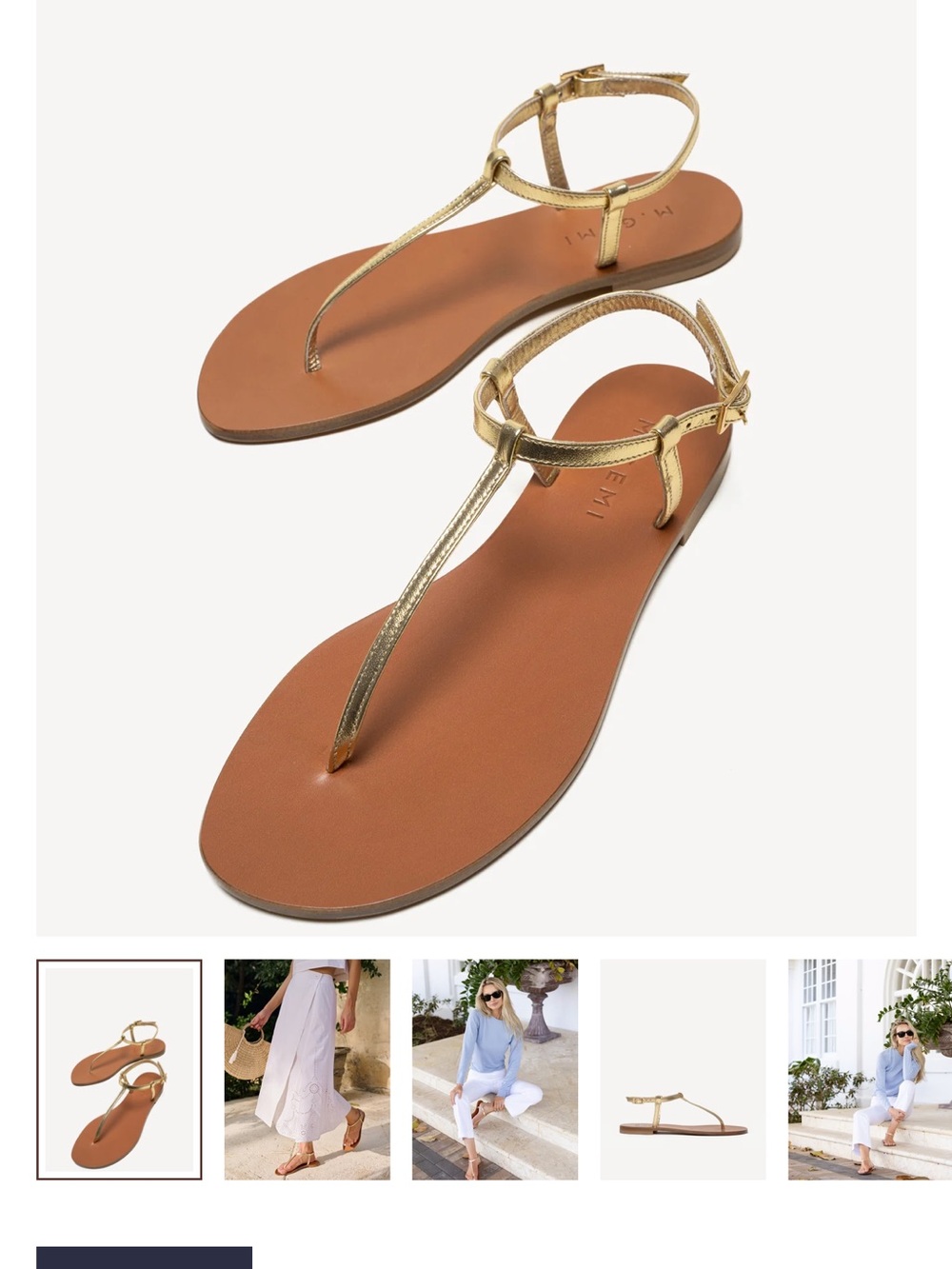 M. Gemi Sandals